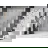 Mexen Lunar-B L porte de douche pivotante gauche 140 cm, transparent, nickel brossé - 832SL-140-050-97-00-L