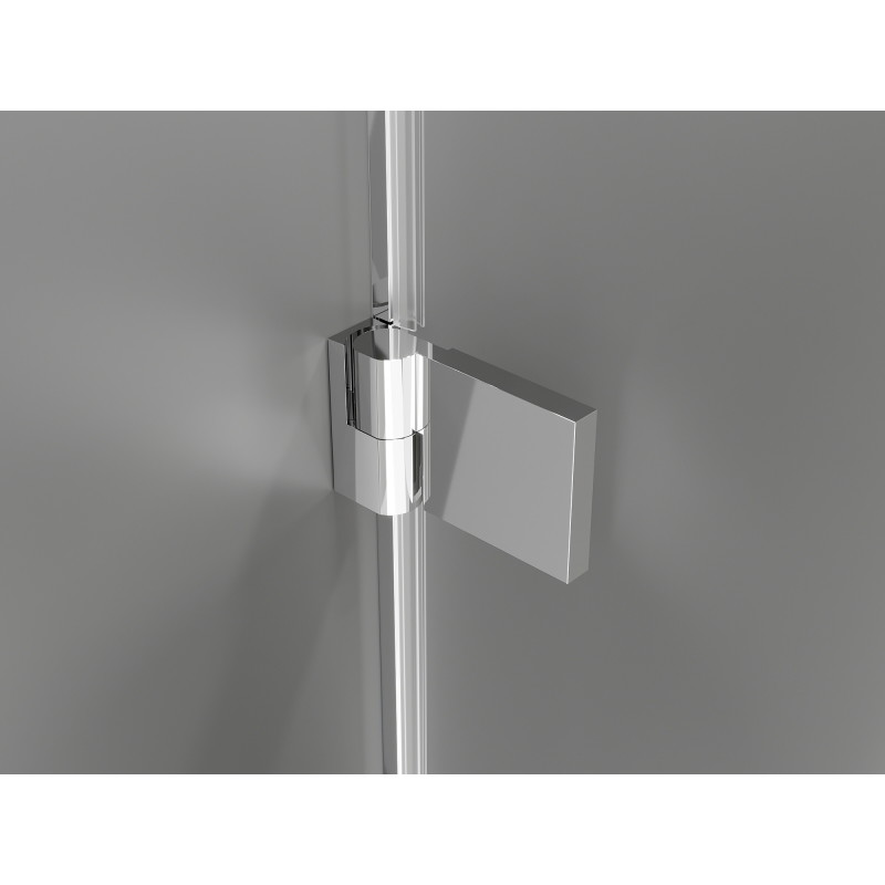 Mexen Lunar-B L porte de douche battante droite 110 cm, transparent, chrome - 832SL-110-050-01-00-P
