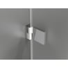 Mexen Lunar-B L porte de douche pivotante droite 130 cm, transparent, chrome - 832SL-130-050-01-00-P