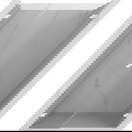 Mexen Lunar-B L porte de douche pivotante droite 115 cm, transparent, blanc - 832SL-115-050-20-00-P