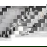 Mexen Lunar-B L porte de douche battante droite 115 cm, transparent, blanc - 832SL-115-050-20-00-P