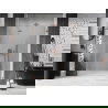 Mexen Lunar-F L porte de douche pliante gauche 140 cm, transparent, cuivre brossé - 836SL-140-050-65-00-L