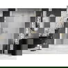 Mexen Lunar-B L porte de douche pivotante droite 135 cm, transparent, dorée - 832SL-135-050-50-00-P