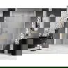 Mexen Lunar-B porte de douche battante droite 135 cm, transparent, doré brossé - 832S-135-050-55-00-P