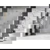 Mexen Lunar-F L porte de douche pliante gauche 140 cm, transparent, nickel brossé - 836SL-140-050-97-00-L
