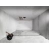 Mexen Lunar-B porte de douche battante droite 110 cm, transparent, cuivre brossé - 832S-110-050-65-00-P