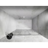 Mexen Lunar-F L porte de douche pliable droite 135 cm, transparent, blanc - 836SL-135-050-20-00-P