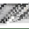 Mexen Lunar-B L porte de douche à charnière droite 135 cm, transparent, nickel brossé - 832SL-135-050-97-00-P
