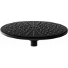 Mexen D-40 tête de douche 22 cm, noire - 79740-70