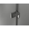 Mexen Lunar porte de douche pivotante gauche 125 cm, transparent, chrome - 834S-125-050-01-00-L