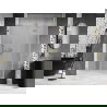 Mexen Lunar-F L porte de douche pliante droite 120 cm, transparent, doré brossé - 836SL-120-050-55-00-P