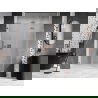 Mexen Lunar-F L porte de douche pliantes droite 115 cm, transparent, cuivre brossé - 836SL-115-050-65-00-P
