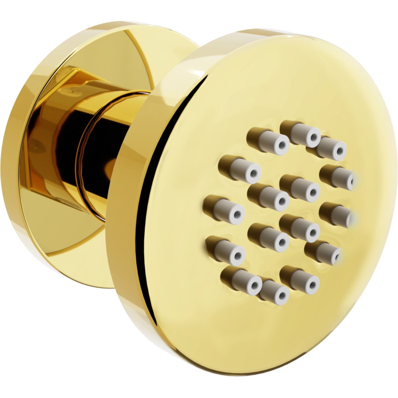 Mexen Kai Douche latérale en applique, dorée - 79361-50