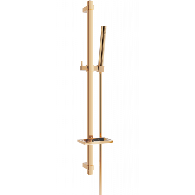 Mexen DQ70 ensemble de douche coulissant, or rose - 785704581-60