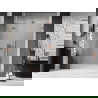 Mexen Lunar porte de douche battante gauche 120 cm, transparent, cuivre brossé - 834S-120-050-65-00-L