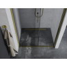 Mexen Apia porte de douche coulissante 115 cm, transparent, dorée - 845-115-000-50-00