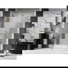 Mexen Lunar L porte de douche pivotante gauche 155 cm, transparent, doré - 834SL-155-050-50-00-L
