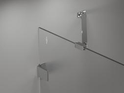 Mexen Lunar paroi de douche 1-volet 100 x 150 cm, transparent, chrome - 897-100-000-01-00
