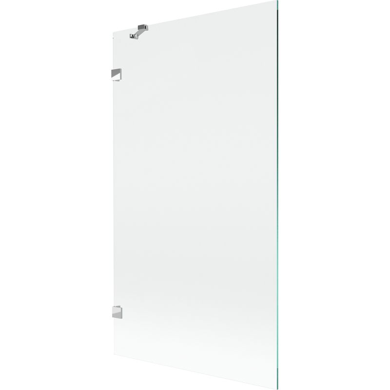Mexen Lunar paroi de baignoire 1-volet 100 x 150 cm, transparent, chrome - 897-100-000-01-00