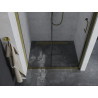 Mexen Apia portes de douche coulissantes 145 cm, transparentes, dorées - 845-145-000-50-00
