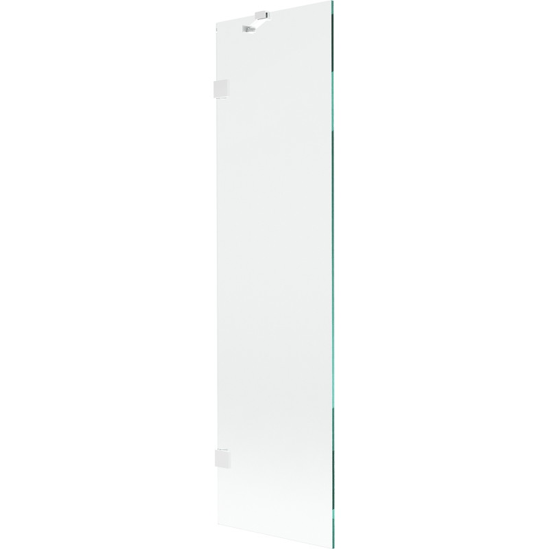 Mexen Lunar paroi de baignoire 1-volet 50 x 150 cm, transparent, blanc - 897-050-000-20-00