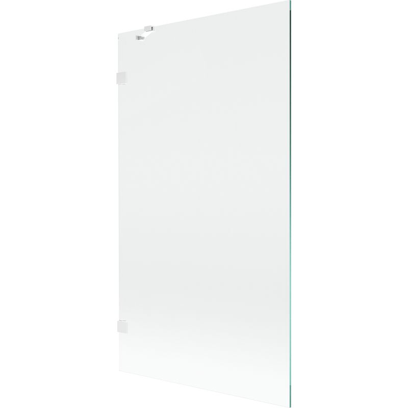 Mexen Lunar paroi de douche 1-volet 100 x 150 cm, transparent, blanc - 897-100-000-20-00