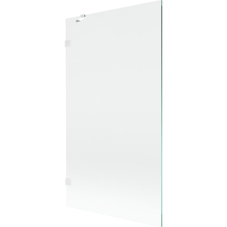 Mexen Lunar paroi de baignoire à 1 volet 100 x 150 cm, transparent, blanc - 897-100-000-20-00