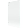 Mexen Lunar paroi de baignoire à 1 volet 100 x 150 cm, transparent, blanc - 897-100-000-20-00