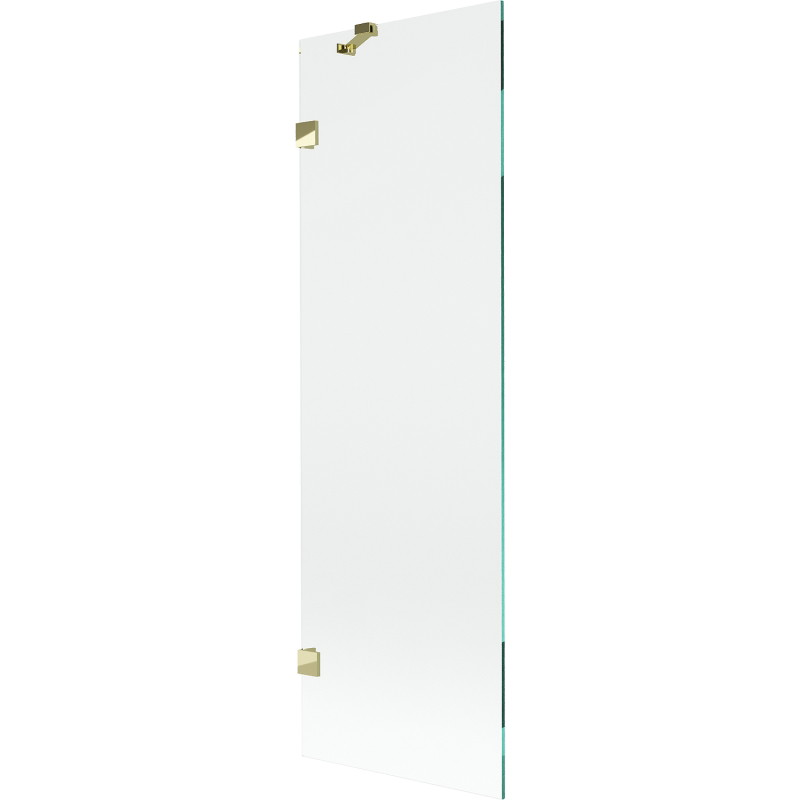 Mexen Lunar paroi de baignoire 1 volet 60 x 150 cm, transparent, doré - 897-060-000-50-00