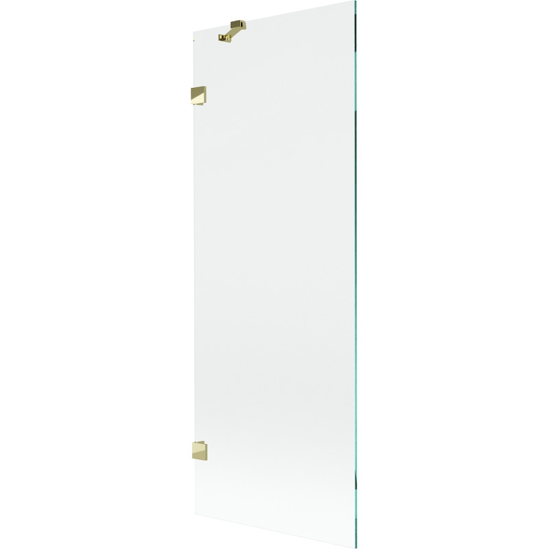 Mexen Lunar paroi de douche 1-volet 70 x 150 cm, transparent, doré - 897-070-000-50-00