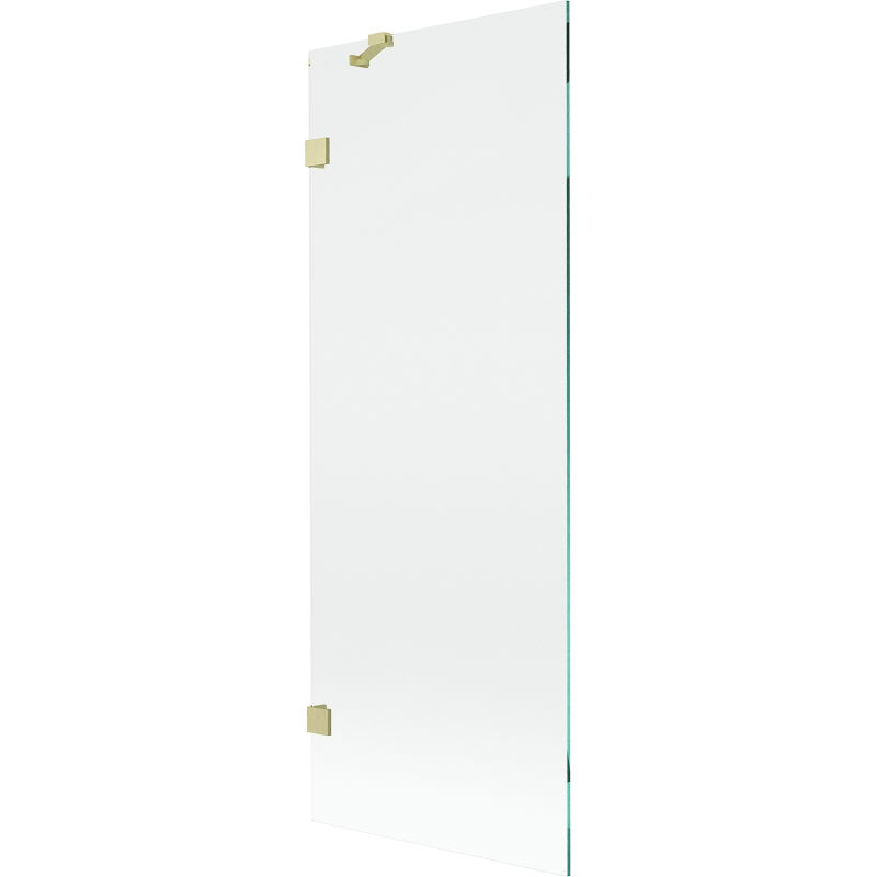 Mexen Lunar paroi de douche 1-volet 70 x 150 cm, transparent, doré brossé - 897-070-000-55-00