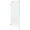 Mexen Lunar paroi de baignoire 1-volet 70 x 150 cm, transparent, or brossé - 897-070-000-55-00