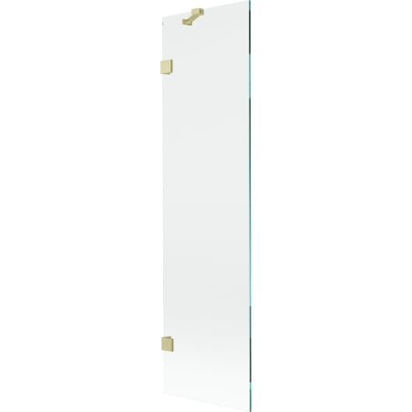 Mexen Lunar paroi de douche 1-volet 50 x 150 cm, transparent, or brossé - 897-050-000-55-00