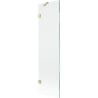 Mexen Lunar paroi de douche 1-volet 50 x 150 cm, transparent, or brossé - 897-050-000-55-00