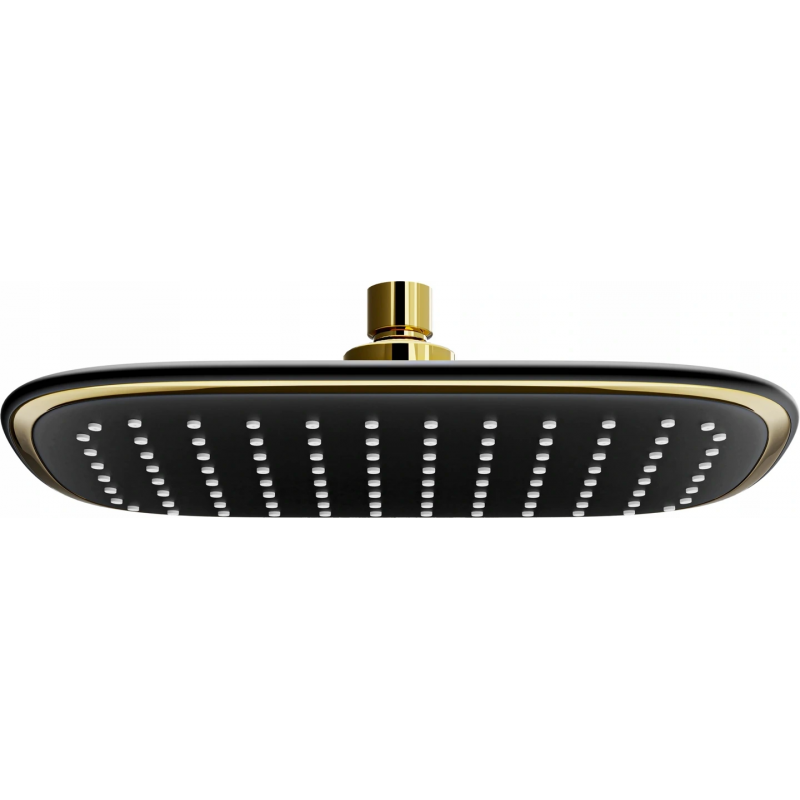 Mexen D-49 pomme de douche 25x29 cm, noir/doré - 79749-75