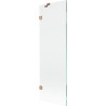 Mexen Lunar pare-douche 1-volet 60 x 150 cm, transparent, cuivre brossé - 897-060-000-65-00