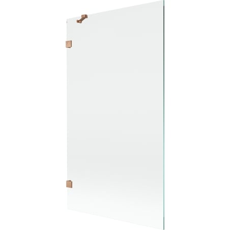 Mexen Lunar pare-douche à 1 vantail 100 x 150 cm, transparent, cuivre brossé - 897-100-000-65-00