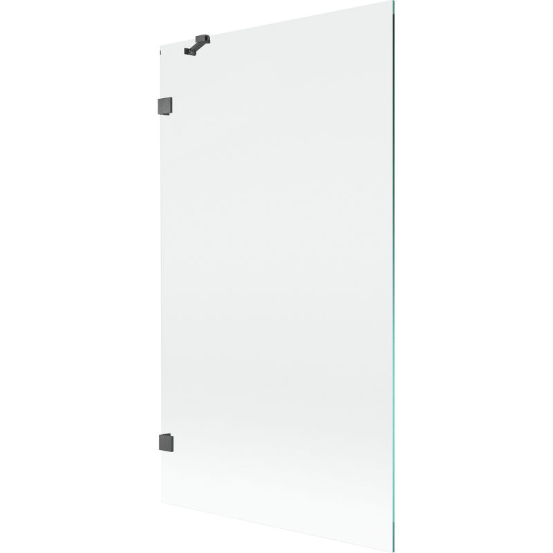 Mexen Lunar paroi de douche 1-volet 100 x 150 cm, transparent, gris canon brossé - 897-100-000-66-00