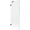 Mexen Lunar pare-douche de baignoire 1-volet 70 x 150 cm, transparent, noir - 897-070-000-70-00
