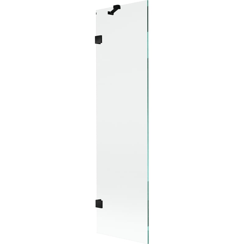Mexen Lunar paroi de douche 1-volet 50 x 150 cm, transparent, noir - 897-050-000-70-00