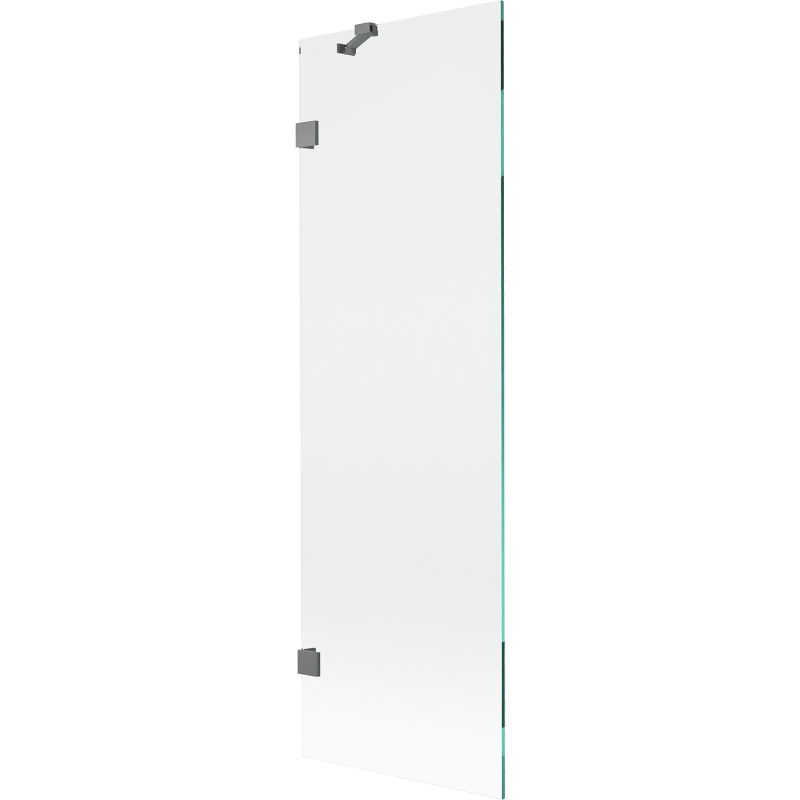 Paroi de baignoire 1 volet Mexen Lunar 60 x 150 cm, transparent, gun metal - 897-060-000-95-00
