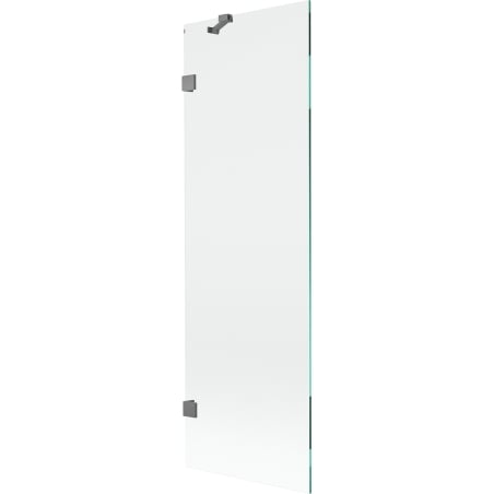 Mexen Lunar paroi de baignoire à 1 volet 60 x 150 cm, transparent, métal pistolet - 897-060-000-95-00