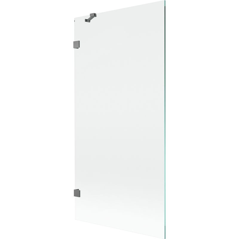 Mexen Lunar paroi de baignoire 1 volet 90 x 150 cm, transparent, gun metal - 897-090-000-95-00