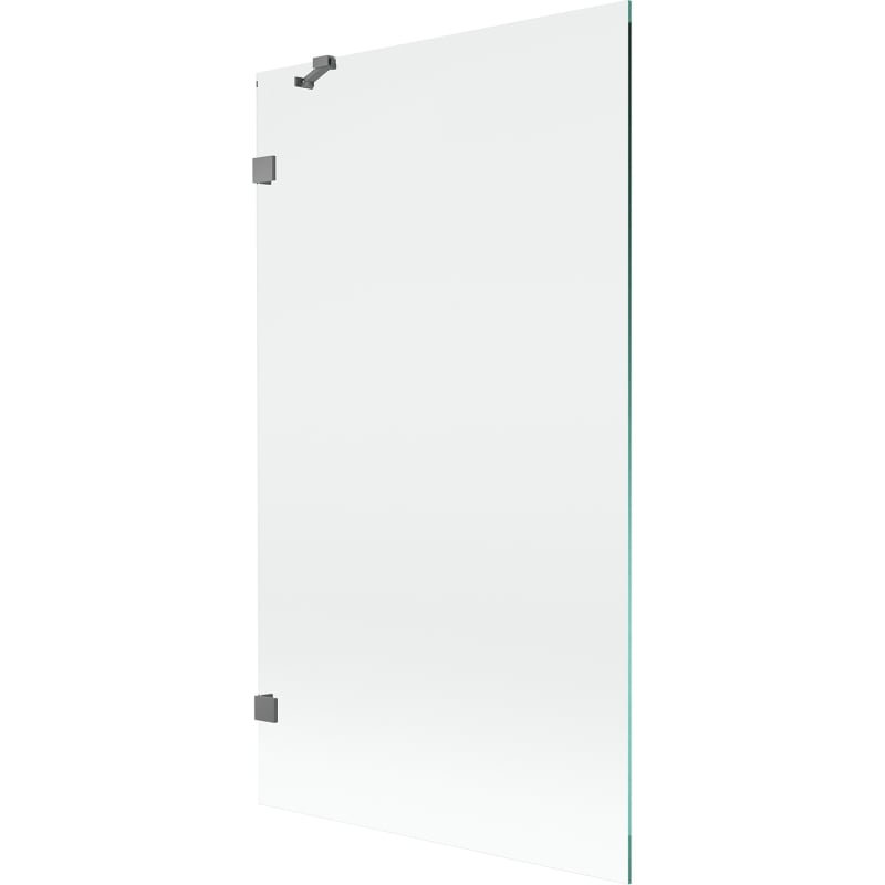 Mexen Lunar paroi de douche 1 volet 100 x 150 cm, transparent, gun metal - 897-100-000-95-00