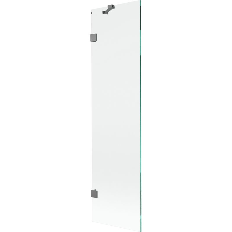 Mexen Lunar paroi de baignoire à 1 volet 50 x 150 cm, transparent, gun metal - 897-050-000-95-00