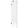 Mexen Lunar paroi de douche à 1 volet 50 x 150 cm, transparent, métal gun - 897-050-000-95-00