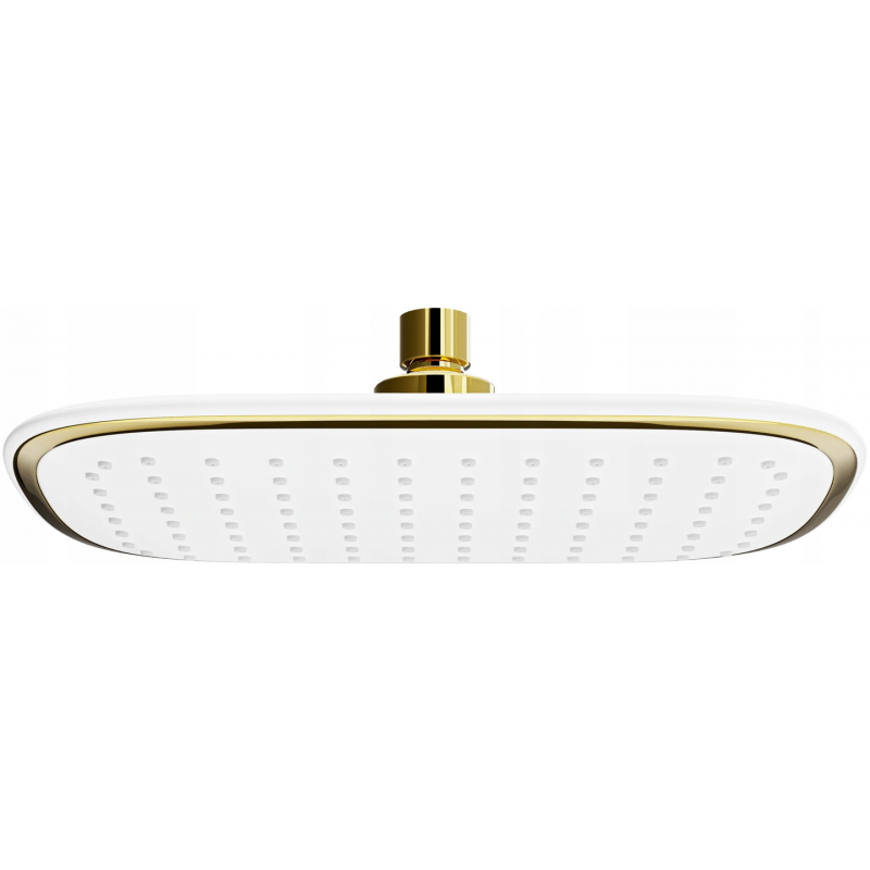 Mexen D-49 douche de pluie 25x29 cm, blanc/or - 79749-25