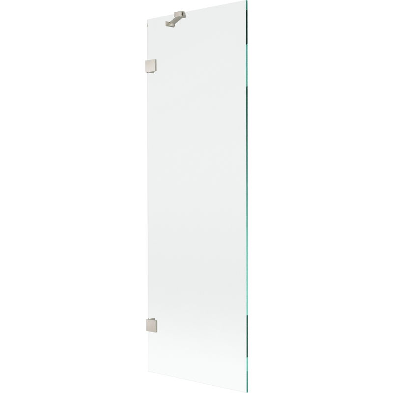 Mexen Lunar paroi de douche 1 volet 60 x 150 cm, transparent, nickel brossé - 897-060-000-97-00