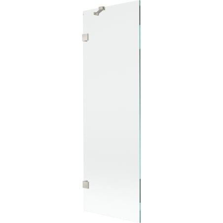 Mexen Lunar paroi de baignoire à 1 volet 60 x 150 cm, transparent, nickel brossé - 897-060-000-97-00