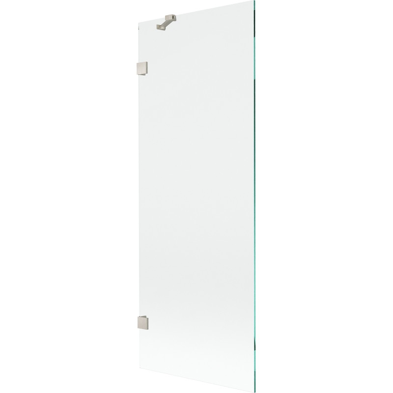Mexen Lunar paroi de baignoire à 1 panneau 70 x 150 cm, transparent, nickel brossé - 897-070-000-97-00